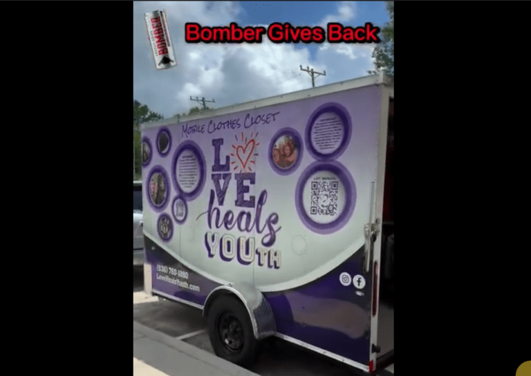 Exciting News: Bomber Energy Partners with Love Heals Youth!